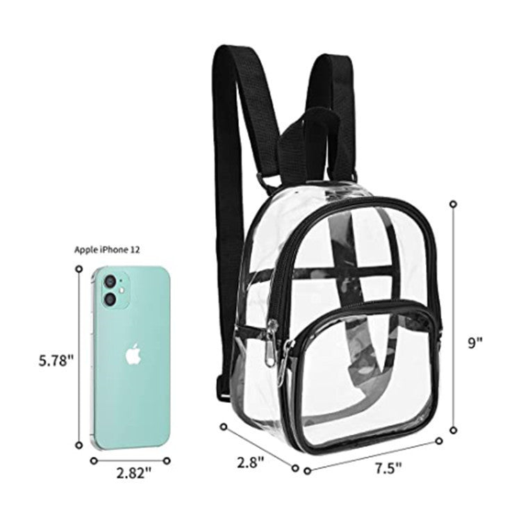 All Access™ Clear Mini Backpack | Stadium Approved Concert & Festival Backpack