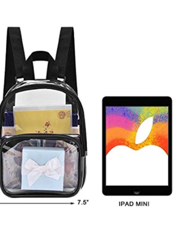 All Access™ Clear Mini Backpack | Stadium Approved Concert & Festival Backpack